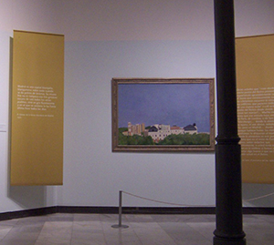 Exposición en el Palacio de las Alhajas de Madrid. Palabras pintadas